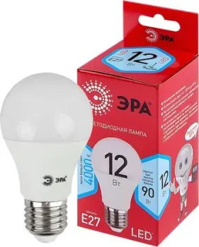 ЭРА Red Line LED A60-12W-840-E27 R