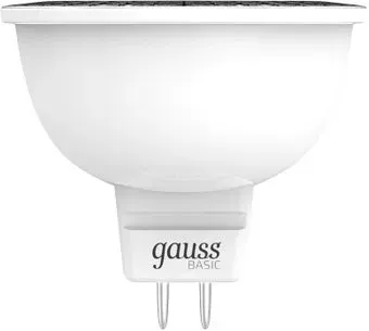Gauss Basic MR16 6,5W 470lm 3000K GU5.3 LED 1013517