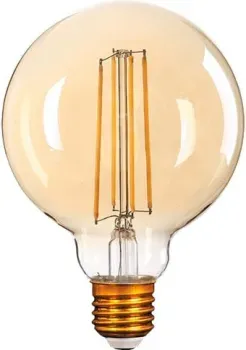 Gauss LED Filament G95 E27 8W Golden 2400К 105802008