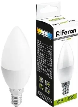 Feron LB-3570 8 Вт E14 4000 K 41381