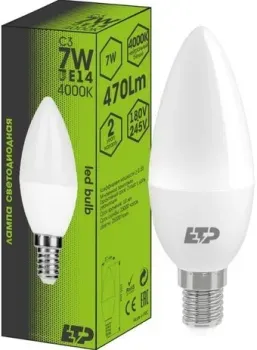 ETP C3 E14 7 Вт 4000 К 33044
