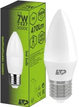 ETP C3 E27 7 Вт 3000 К 33042