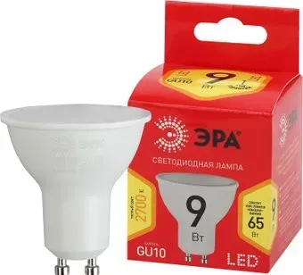 ЭРА ECO LED MR16 GU10 9 Вт 2700 К Б0044088