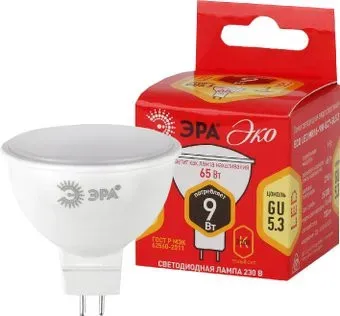 ЭРА ECO LED MR16 GU5.3 9 Вт 2700 К Б0032972