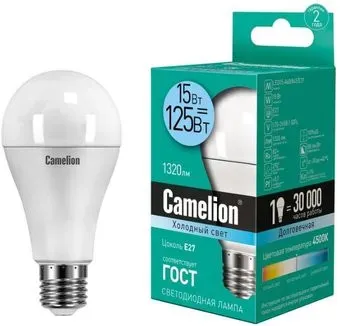 Camelion LED15-A60 845 E27 4500 К
