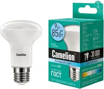 Camelion LED9-R63 E27 9 Вт 4500 К