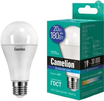 Camelion LED20-A65 E27 20 Вт 6500 К