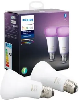 Philips Hue Color Bulb Richer Colors 2xE27 9 Вт 6500 К