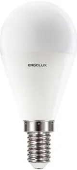 Ergolux LED G45 E14 9 Вт 6500 К