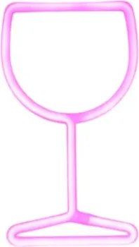 ILikeGift Glass подвесной 151-2022056 (розовый)