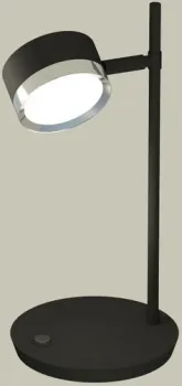 Ambrella light XB9802151 SBK/PSL (черный песок/серебро полированное)