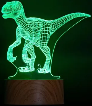 Glanzen RPD-3D-RGB-DINO