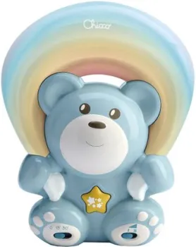 Chicco Радужный мишка (голубой)