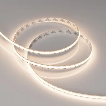 Arlight 9W/m 400LED/m CSP теплый белый 2.5М COB-X400-8mm 12V Warm3500 044588
