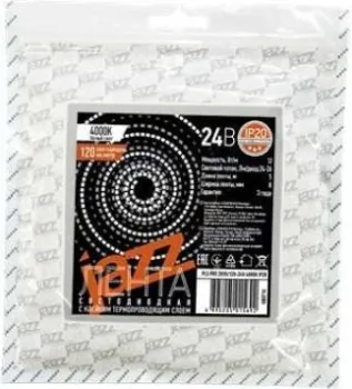 JAZZway PLS PRO 2835/168-24V 4000K IP20 (5 м)