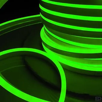 IQLED односторонний 8x16 мм 230V, 120 LED/m, SMD-2835 50m (1 м, зеленый)