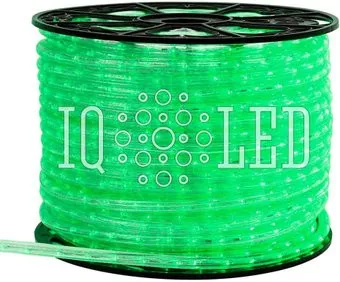 IQLED зеленый Flash 220V, 36 LED/m, 100m (1 м)