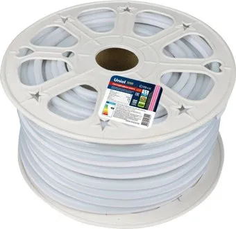 Uniel ULS-N21-2835-120LED/m-8mm-IP67-220V-8W/m-50M-PINK