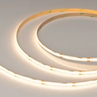 Arlight 8W/m 480LED/m CSPSMD теплый белый 5M COB-X480-8mm 24V Warm2700 039060