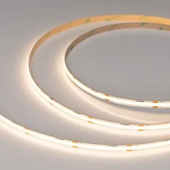 Arlight 8W/m 480Led/m CSP теплый белый 5M COB-X480-8mm 24V Warm3500 044575