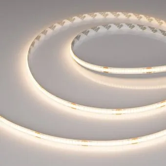 Arlight 8W/m 320LED/m CSP теплый белый 50М COB-X320-8mm 48V Warm3000 043244
