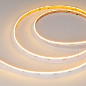 Arlight 6W/m 480Led/m CSP теплый белый 5M COB-S-X480-8mm 24V Warm2700 046904
