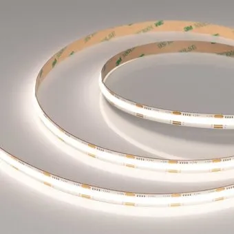 Arlight 16.5W/m 576LED/m CSPSMD теплый белый 5M COB-X576-10mm 24V White-MIX 036206