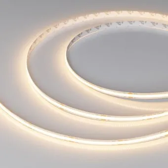 Arlight 10W/m 480Led/m CSP теплый белый 20M COB-X480-8mm 24V Warm3000 048025