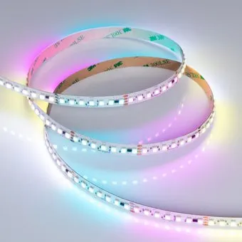 Arlight Бегущий огонь 22W/m 140Led/m 3535SMD разноцветный 5M SPI-F140-10mm 24V RGB-PX7-BPT 043132