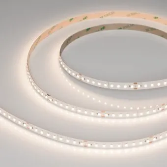 Arlight 8W/m 126Led/m 2835SMD теплый белый 5M UL-A126-10mm 24V Warm3500 044496