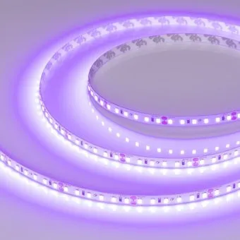 Arlight 6W/m 120Led/m 2835SMD фиолетовый 5M RT-A120-8mm 24V Violet 043384