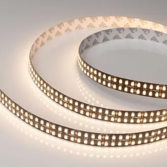 Arlight 4W/m 320Led/m 2835SMD теплый белый 5M RT-A320-BLACK-15mm 24V Warm3000 CRI98 032615(2)