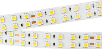 Arlight 34.4W/m 144LED/m 5060SMD теплый белый 5M 012443