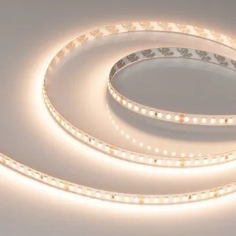 Arlight 12W/m 160LED/m 2835SMD теплый белый 5M UL-A160-8mm 24V Warm3000 040011