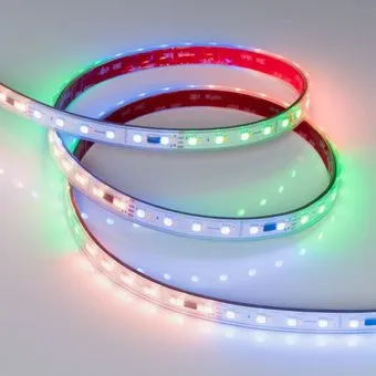 Arlight Бегущий огонь 6W/m 60Led/m 2835SMD разноцветный/дневной 5M SPI-P-BA120-14mm 24V RGBW-Day-PX6-BPT 040623
