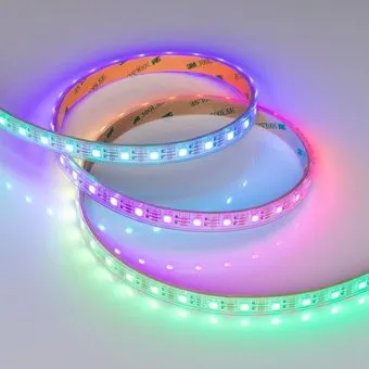 Arlight Бегущий огонь 8W/m 60Led/m 5060SMD разноцветный 5M SPI-P-B60-12mm 12V RGB-PX1-BPT 041615(1)