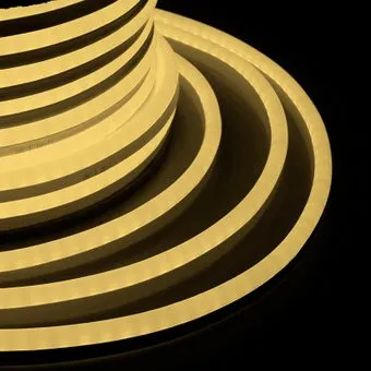 Neon-Night SMD 8х16 мм односторонний теплый белый 131-004 10 м