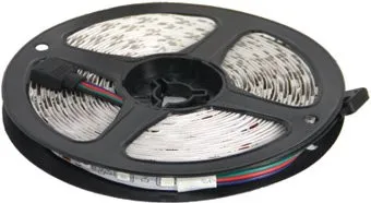 AKS RGB влагостойкая - 10W/m, 12V, 10мм, 5050, 60 д/м, IP65, цветная - 5м,