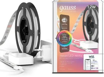 Gauss Smart Home тип RGBW CCT+DIM 3 М 1/20 5010122