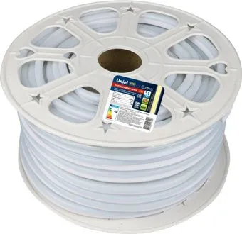 Uniel ULS-N21-2835-120LED/m-8mm-IP67-220V-8W/m-50M-YELLOW