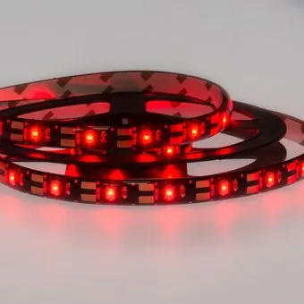 Lamper 1м с USB коннектором 5 В 8 мм IP65 SMD 2835 60 LED/m цвет свечения красный