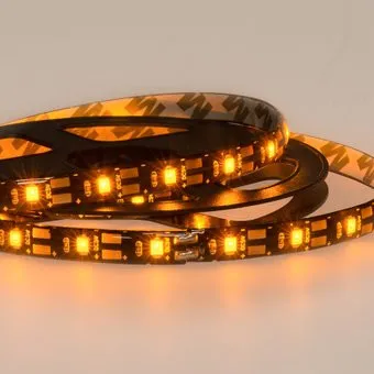 Lamper 1м с USB коннектором 5 В 8 мм IP65 SMD 2835 60 LED/m цвет свечения желтый