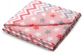 Мебельград Соня 105x200 (зигзаг коралловый)