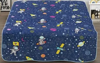АртПостель Космический десант 2291 (стеганное поплин, 150x215)