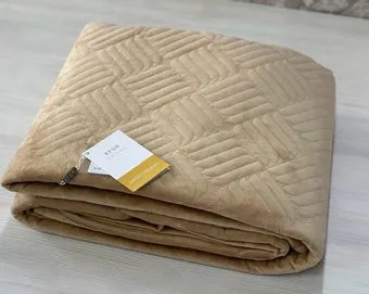 Efor Coverlet 220х240 S5245/03 (велюр, капучино)