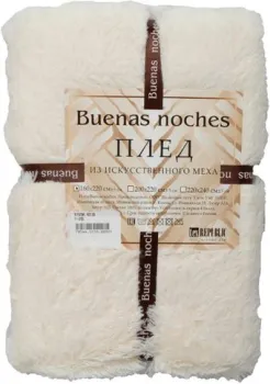 Buenas Noches Меховой Длинный ворс 2.0 Euro 78529 (молочный)