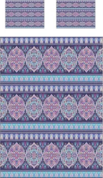 Ambesonne Восточный узор 160x220 bcsl_58624