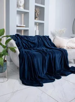 Casa Conforte Royal Flannel 160x220 6155323 (синий)