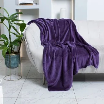Casa Conforte Royal Flannel 150x200 6155362 (фиолетовый)