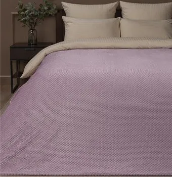Tex Republic Deco Ромбики Фланель 150x200 93401 (сиреневый)